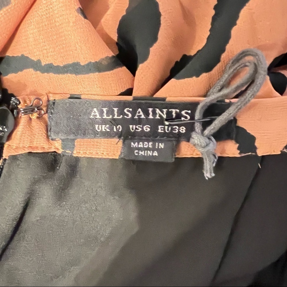 ALL SAINTS Pia Zephyr Skirt - Picture 8 of 8